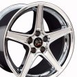 18  Replica FR06B fits Ford Mustang Saleen 18x9 Chrome Sale