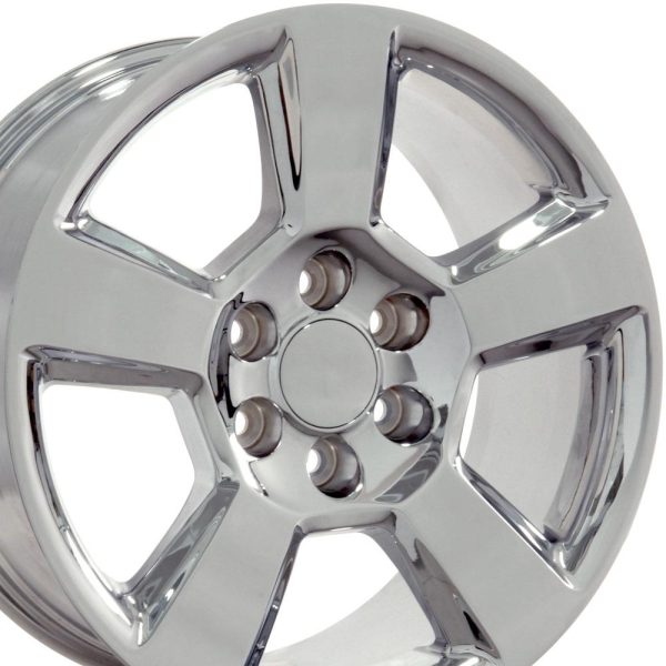 20  Replica CV76 fits Chevrolet Tahoe 20x9 Chrome Hot on Sale