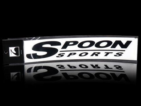 Spoon Sports Sports Logo Sticker - 250mm Online