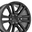 20  Replica CV99 fits GMC Sierra 20x9 Satin Hot on Sale