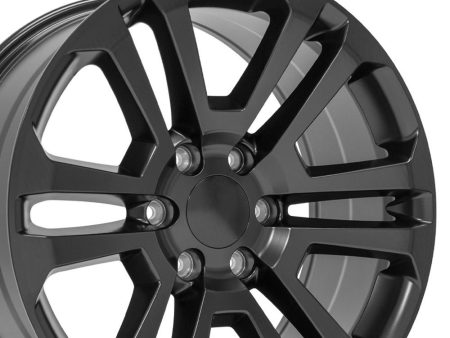 20  Replica CV99 fits GMC Sierra 20x9 Satin Hot on Sale