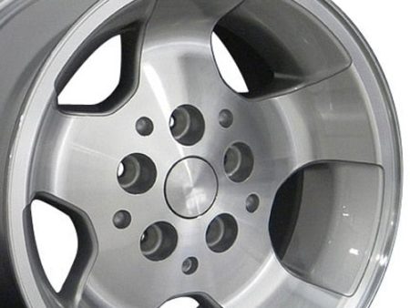 15  Replica JP08 fits Jeep Wrangler 15x8 Silver For Sale