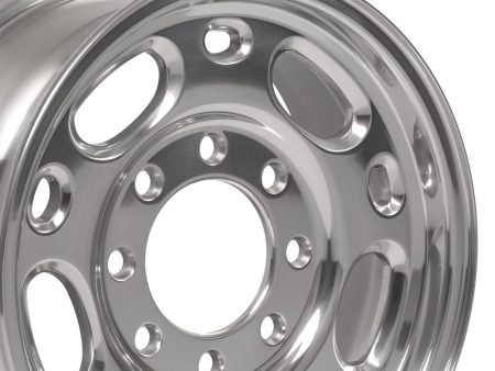 16  Replica CV82 fits Chevrolet 8 Lug Suburban 16x6.5 Polished Discount