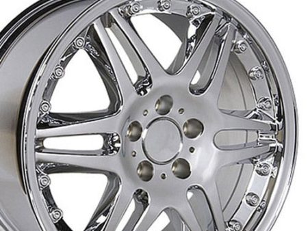 18  Replica MB09 fits Mercedes Benz C Class 18x8.5 Chrome Online Hot Sale