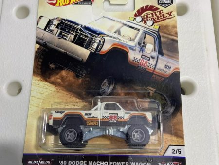 Hot Wheels Premium Desert Rally 80 Dodge Macho Power Wagon For Discount