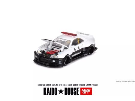 Kaido House Nissan Skyline GT-R R34 Kaido Works V2 Aero Japan Police Fashion