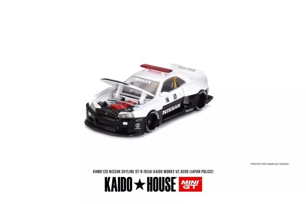 Kaido House Nissan Skyline GT-R R34 Kaido Works V2 Aero Japan Police Fashion