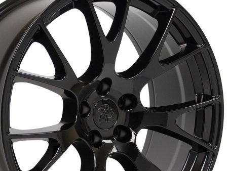 20  Replica DG15 fits Dodge Hellcat 20x10 Black Online Hot Sale