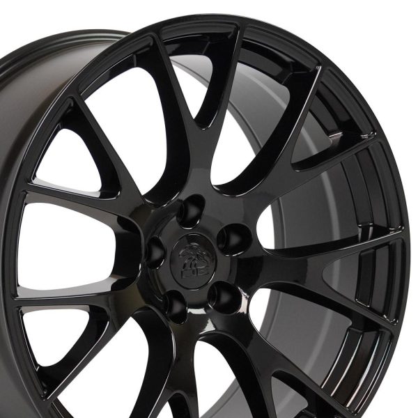 20  Replica DG15 fits Dodge Hellcat 20x10 Black Online Hot Sale