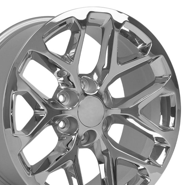 20  Replica CV98B fits Chevy Silverado 20x9 Chrome on Sale