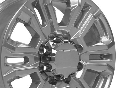 20  Replica CV70A fits GMC Sierra 2500 3500 HD Denali 20x8.5 Polished Online Sale