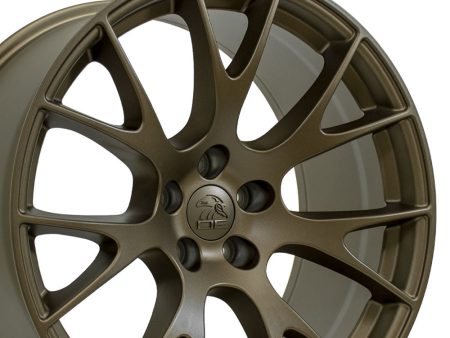 20  Replica DG15 fits Dodge Hellcat 20x10 Bronze Online