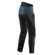 Dainese Tempest 3 Lady D-Dry Pants Ebony Black Lava-Red Size - 44 Online Sale