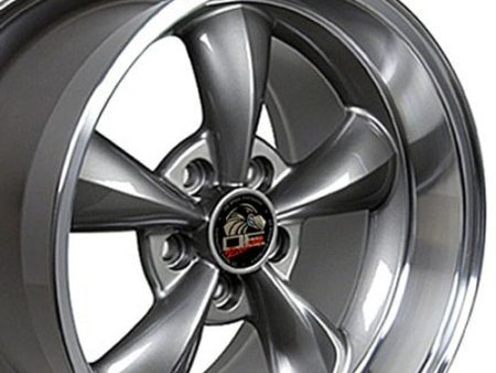 17  Replica FR01 fits Ford Mustang Bullitt 17x10.5 Gunmetal Online Hot Sale