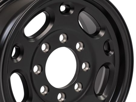 16  Replica CV82 fits Chevrolet 8 Lug Suburban 16x6.5 Black For Discount