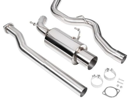 DC Sports Catback Single Canister Exhaust (15-21 Subaru WRX STI) For Discount