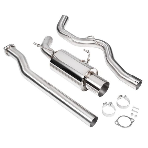 DC Sports Catback Single Canister Exhaust (15-21 Subaru WRX STI) For Discount