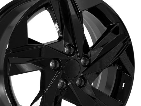 17  Replica HY12 fits Hyundai 17x7 Gloss Black For Discount