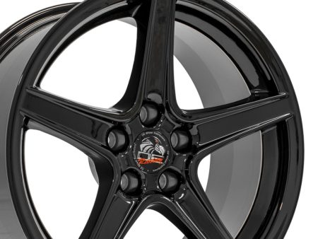 18  Replica FR06B fits Ford Mustang Saleen 18x9 Black Sale