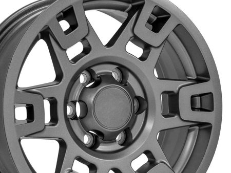 17  Replica TY16B fits Toyota 4Runner 17x7 Satin Graphite Discount