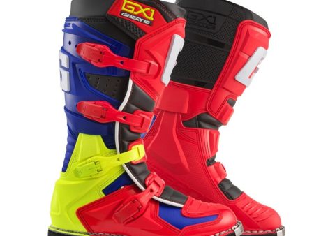 Gaerne GX1 Boot Red Multi Size - 9 Discount