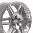 18  Replica MB09 fits Mercedes Benz C Class 18x8.5 Silver on Sale