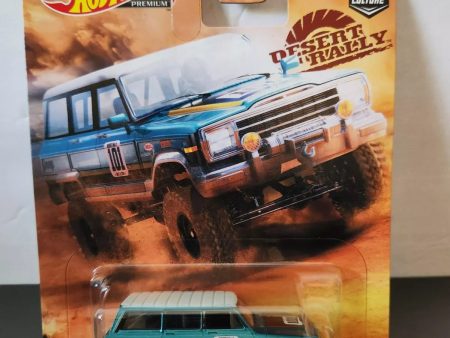 Hot Wheels Premium Desert Rally 88 Jeep Grand Wagoneer Online Hot Sale