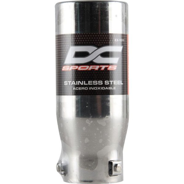 DC Sport Polished Stainless Universal Bolt On Exhaust Tip 2.875  Inlet 3.75  Outlet Cheap