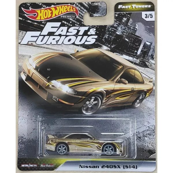 Hot Wheels Premium Fast And Furious Nissan 240SX S14 Fast Tuners Online Hot Sale