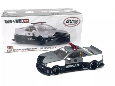 Kaido House Nissan Skyline GT-R R34 Kaido Works V2 Aero Japan Police Chase Online