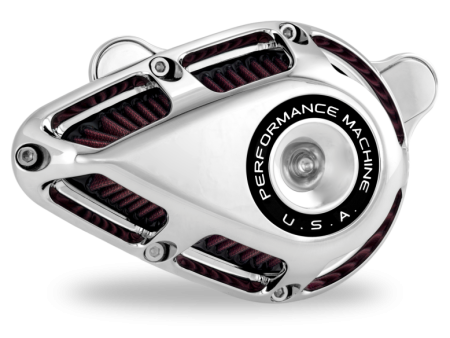 Performance Machine 23-Up CVO, 2024 Touring Jet Air Cleaner - Chrome For Cheap