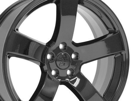 20  Replica DG12 fits Dodge Charger SRT 20x8 Black Online Hot Sale