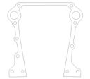 Cometic Chrysler LA .032in AFM Timing Cover Gasket Hot on Sale