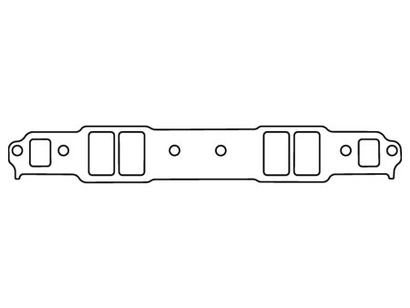 Cometic Chevy Gen1 Small Block V8 .018in AFM Intake Mani Gskt Set-1.282in x 2.175in Rectangle Port For Cheap