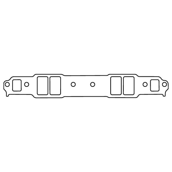 Cometic Chevy Gen1 Small Block V8 .018in AFM Intake Mani Gskt Set-1.282in x 2.175in Rectangle Port For Cheap