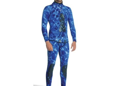 Sporasub 2mm Blue Deep Freediving & Spearfishing Wetsuits - Top and Bottom Combo Sale