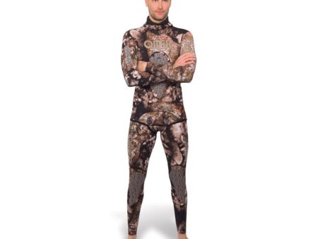 OMER 5mm Holostone Camouflage Freediving & Spearfishing Wetsuits - Top and Bottom Online now