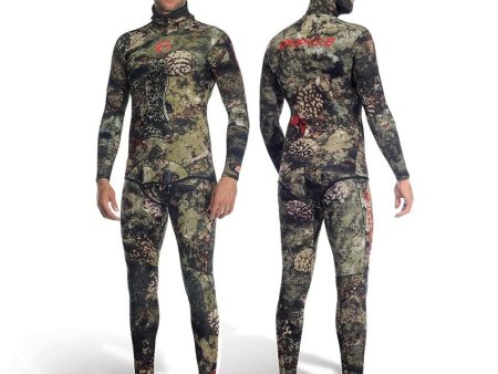 Sporasub 3mm Reef CAMU Freediving & Spearfishing Wetsuits - Top and Bottom Hot on Sale